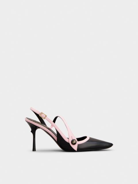 Roger Vivier Rose Vivier Slingback Pumps in leather
