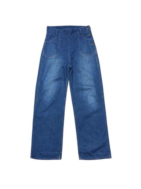 Other Designers Orslow US Navy Denim Pants Side Button