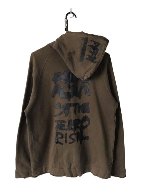 PPFM Steals PPFM Rage Against The Terrorism Painted Jacket Hoodie