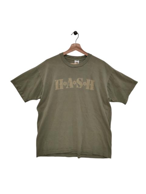 Other Designers Fruit Of The Loom × Vintage - Vintage 90s Hash weed Tee