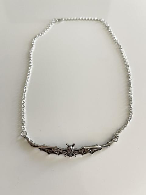 Other Designers Vintage - STEAL! Y2K Vampire Bat Necklace