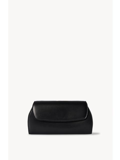 The Row Curved Clutch in Leather