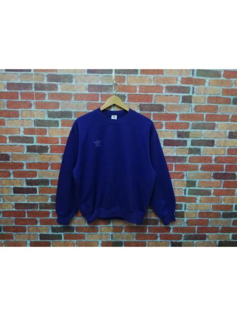 adidas vintage adidas trefoil small embroidery logo classic design