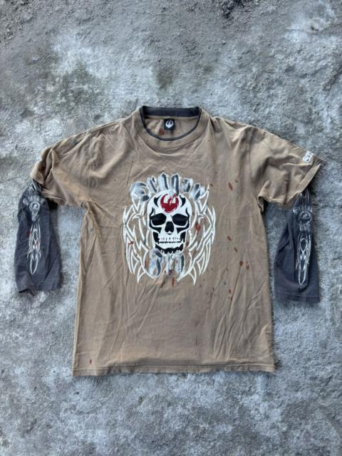 Other Designers Vintage Dragon Double Sleeve Shirt