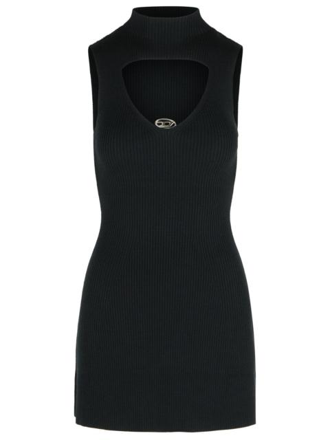 Diesel Diesel OLONI Short Black Wool Dress