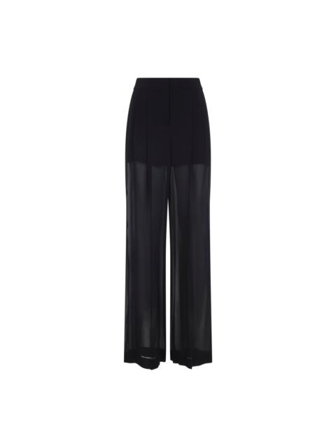 Other Designers Alberta Ferretti Georgette Pants Women