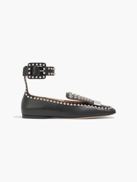 Other Designers sr1 studded leather loafers