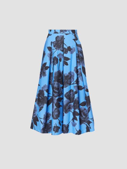 Erdem VOLUME HEM PLEAT DETAIL SKIRT