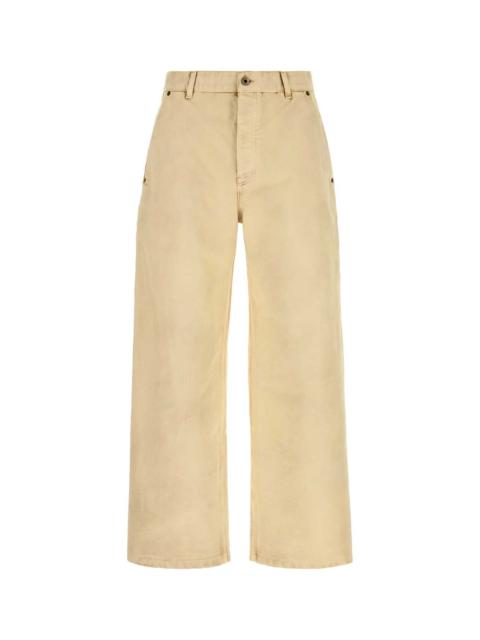 Loewe Loewe Men Beige Cotton Pant
