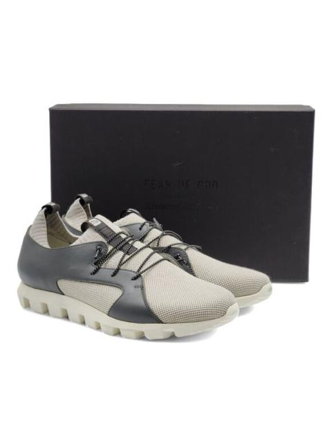 Z Zegna Z Zegna Techmerino Mesh Sneakers in Gray 11US