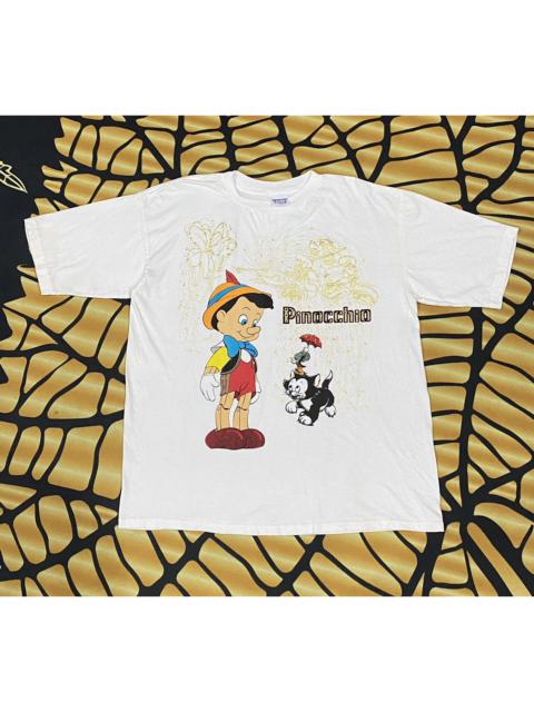 RARE VINTAGE 90S PINOCCHIO BIG PRINTED WHITE TEE