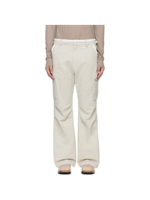 XLIM SSENSE Exclusive Beige EP.7 09 Trousers