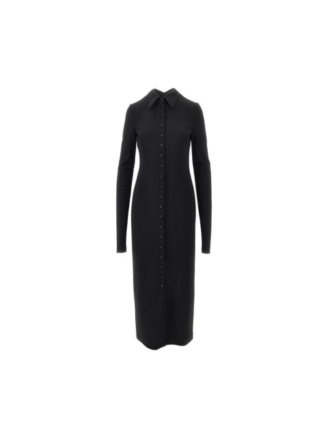Dolce & Gabbana Dolce&Gabbana Women Wool-Blend Jersey Midi Dress