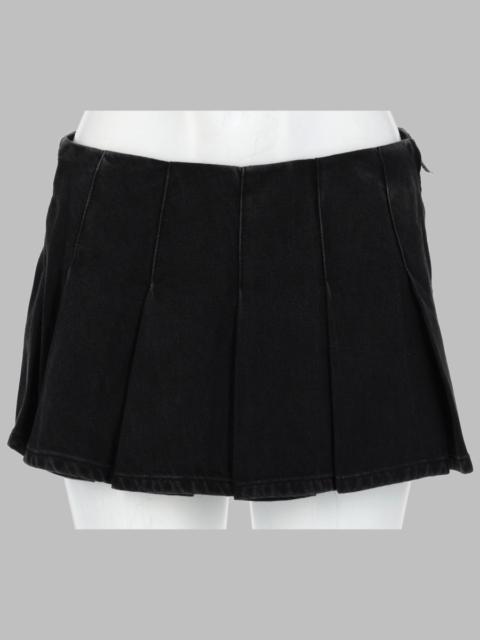 Diesel Diesel Women Skort A Pieghe In Denim