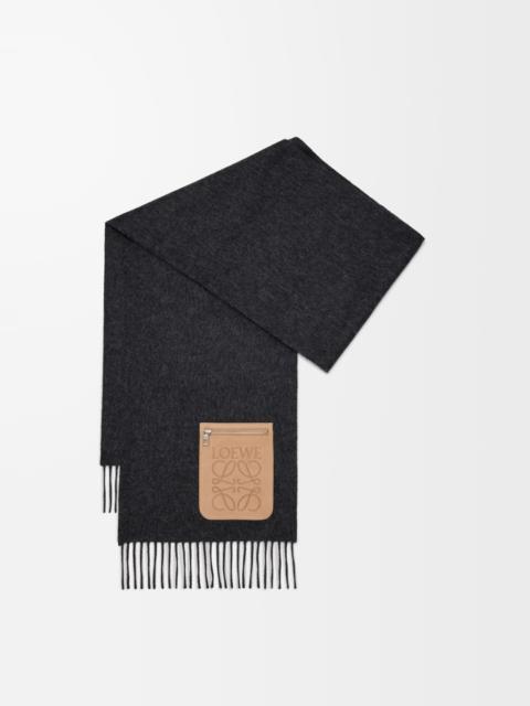Loewe Scarf in wool and cashmere