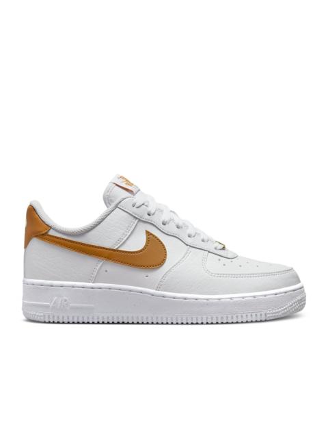 Nike WMNS AIR FORCE 1 '07 NEXT NATURE 'WHITE GOLD SUEDE'