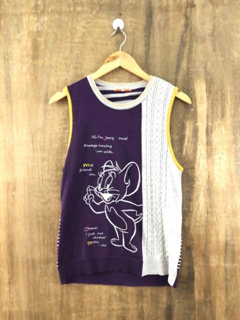 Other Designers Vintage - Vintage Tom & Jerry Knitwear Vest
