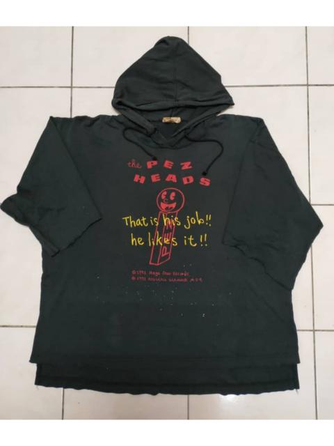 Other Designers Band Tees - Vintage x The Pezhead Distressed Hoodie T
