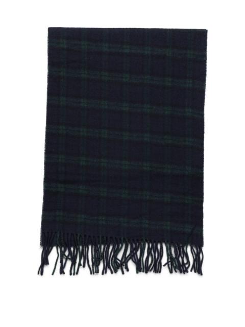 Baracuta Baracuta Wool Blend Scarf Blue Men