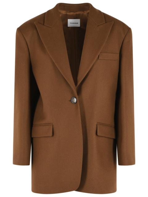THE ANDAMANE The Andamane 'TERESA' Oversize Brown Wool Blazer