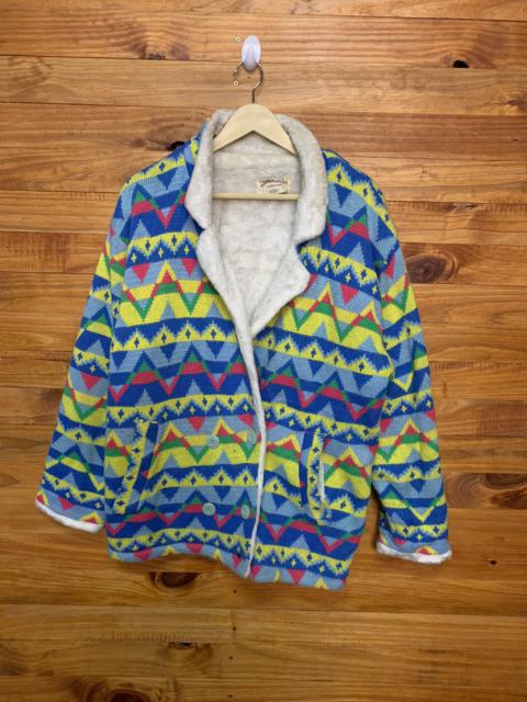 Vintage - Vintage Navajo design Harvey Club Shawl Collar