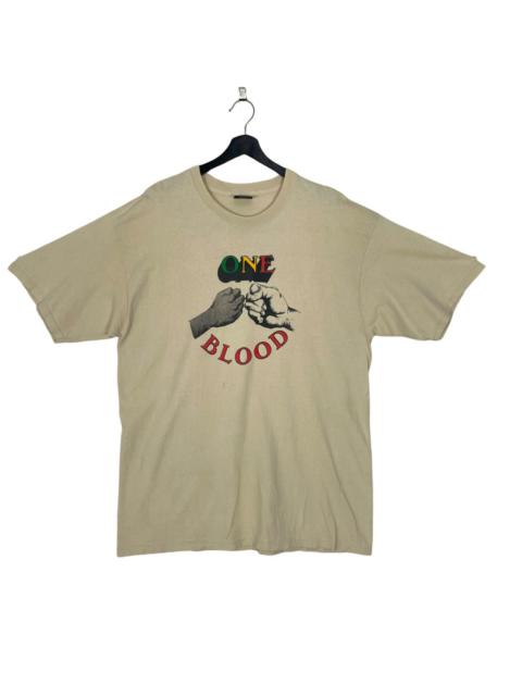 Other Designers Band Tees - Vintage Cooyah Album One Blood Tshirt Reggae Rock Tee