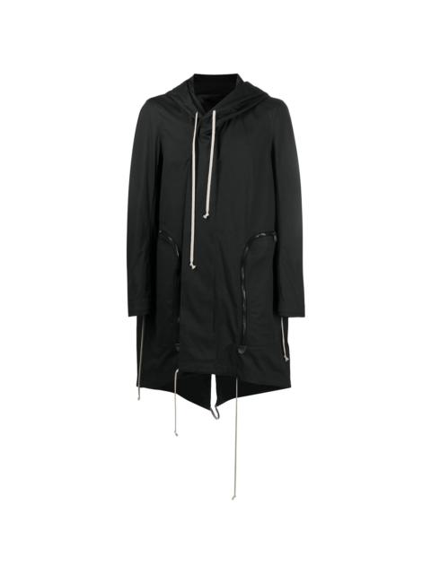 Rick Owens oversized pocket hooded parka