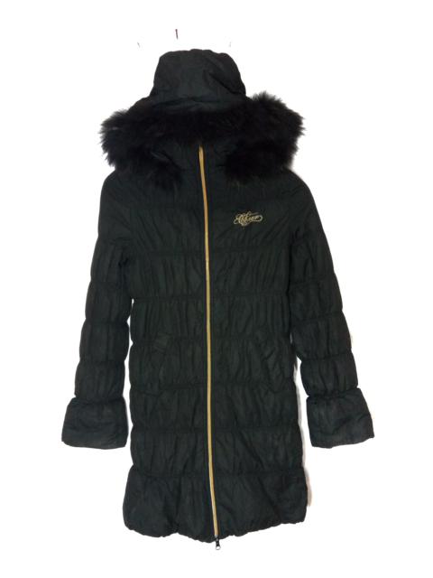 Other Designers Japanese Brand - Cheer puffer long jacket fur hoodie for winter season size S/M
