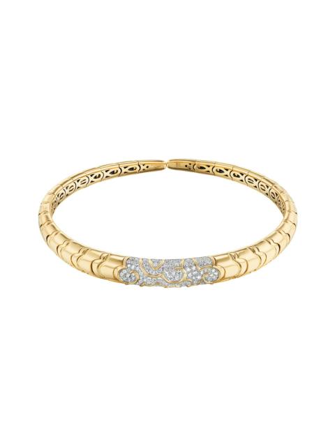 Marina B Diamond Onda Collar Necklace
