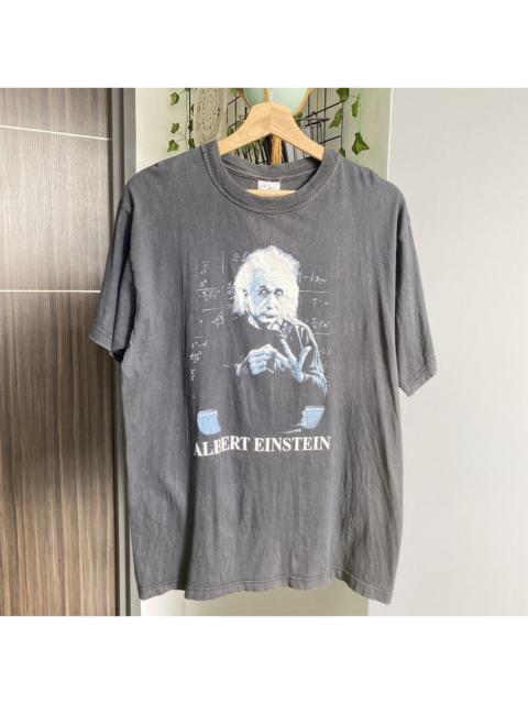 Other Designers Thrashed Faded Vintage Albert Einstein Physicist Tee