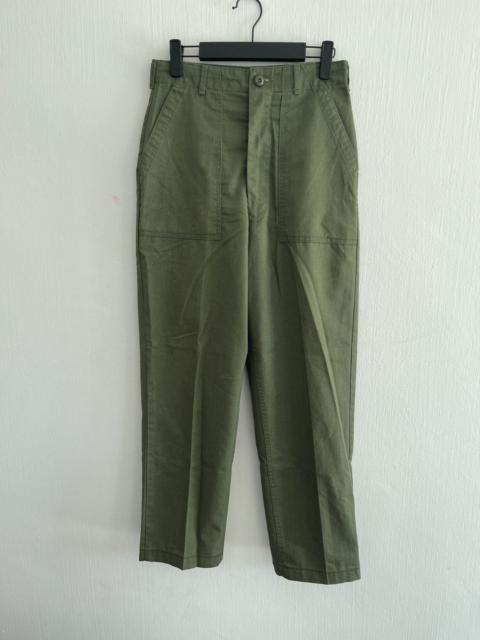Vintage - 80 US Army OG 507 Utility Fatigue Trousers Pants 29x29 Press