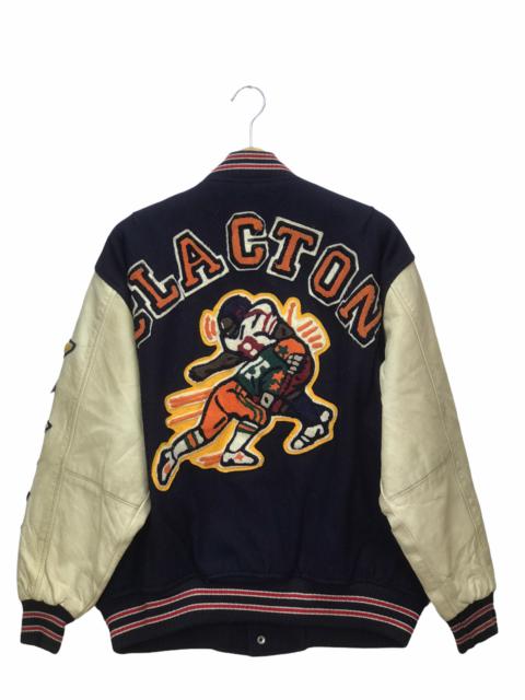 Other Designers Vintage - Vintage Clapton American Football Varsity Jacket