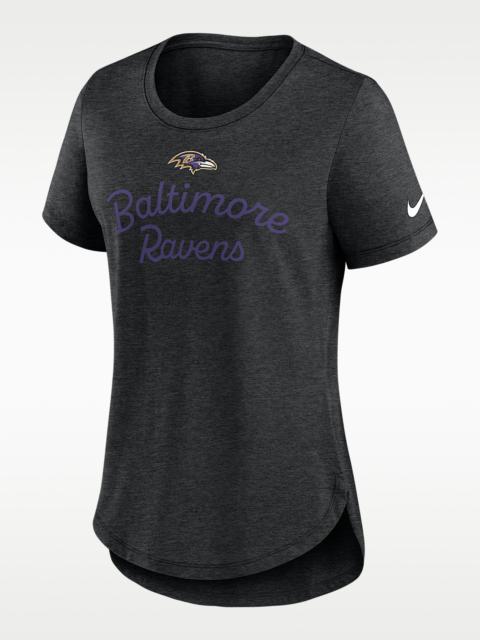 Nike Baltimore Ravens Script Women's Nike NFL T-Shirt