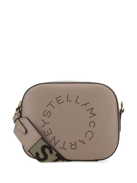 Stella McCartney Stella Mccartney Women Dove Grey Alter Mat Mini Stella Logo Crossbody Bag