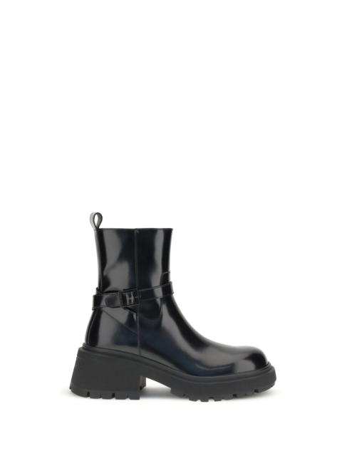 JIMMY CHOO Jimmy Choo Women Patent-Leather Conny Ankle Boots