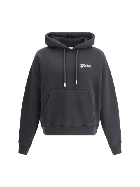 Off-White Off-White Men Script Skate Hoodie