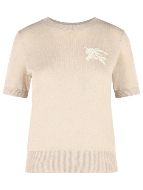 Burberry Burberry ANISA Beige Cotton Wool Sweater