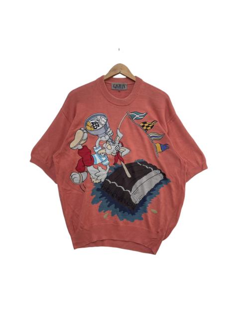 Other Designers Vintage - Vintage 90s Gagman Embroidered Big Logo Sweatshirt | L