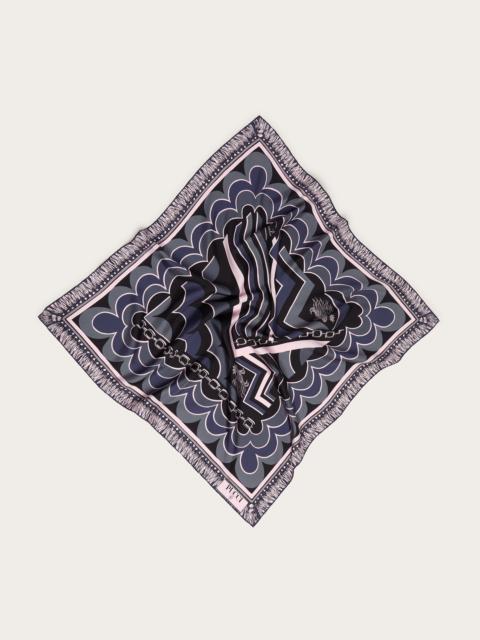 PUCCI ISTRICE PRINT SILK CARRE