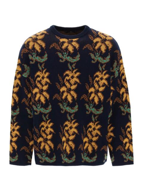 Etro Sweater With Floral Pattern Men