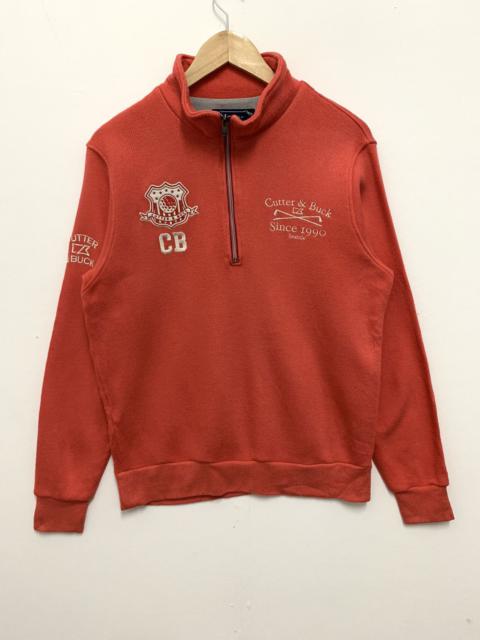 Other Designers Cutter & Buck - Cutter And Buck Sweatshirt Half Zipper Pink Large