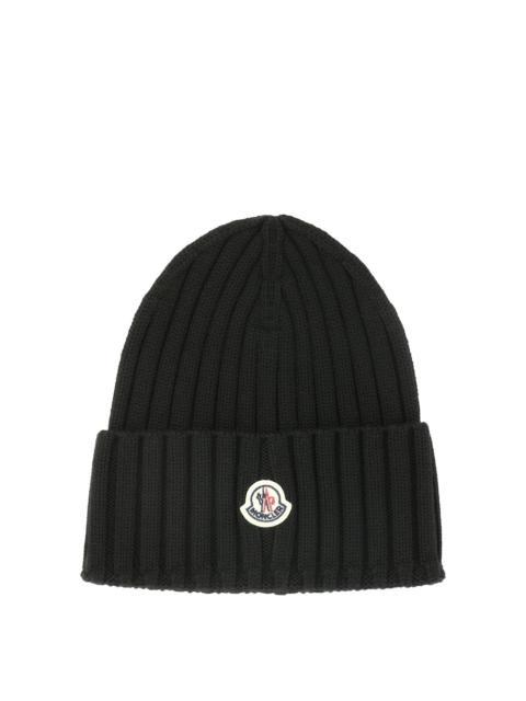 Moncler Moncler Wool Beanie Black Women