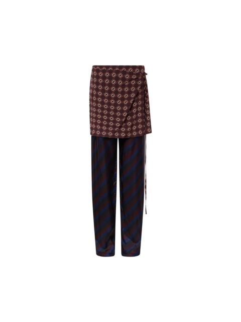 Dries Van Noten Fitted Drawstring Pants