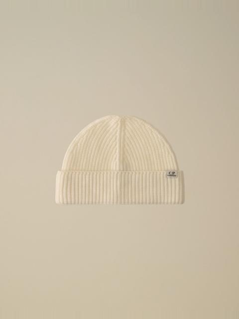 C.P. Company Extrafine Merino Fisherman Beanie