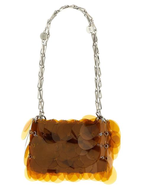 rabanne Sparkle Shoulder Bags Orange