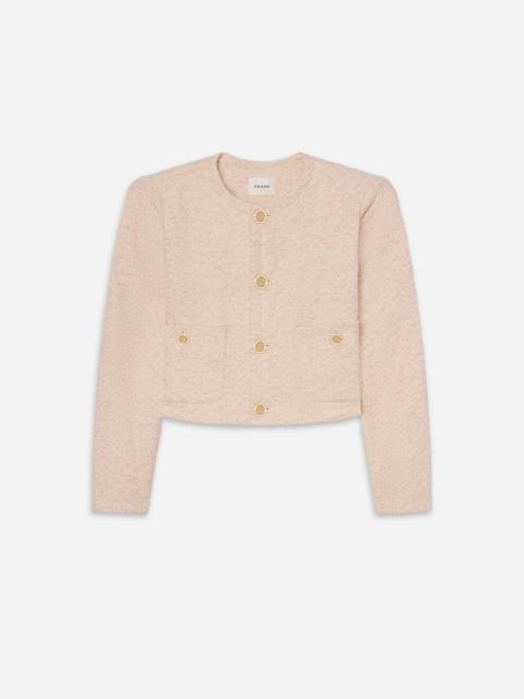 FRAME The Tweed Jacket in Azalea Multi