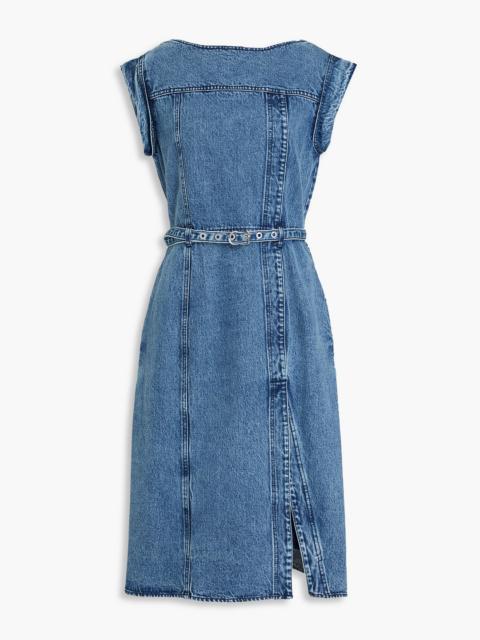 3.1 Phillip Lim Belted denim midi dress