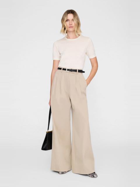 ANINE BING ANINE BING Lou Trouser in Beige at Nordstrom