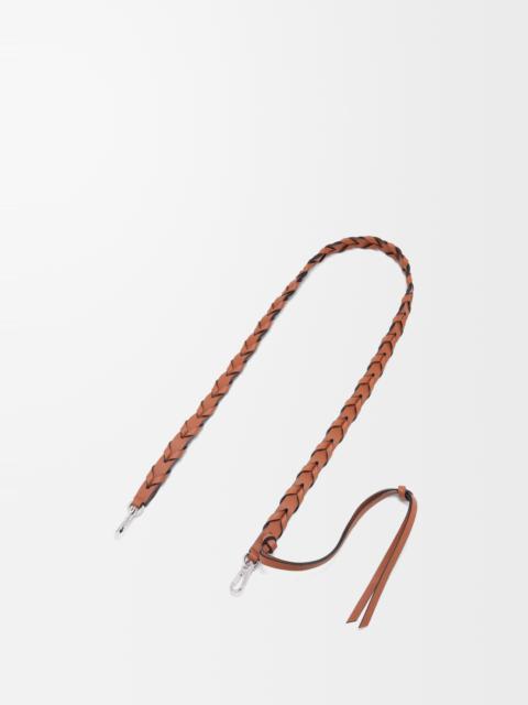 Loewe Thin braided strap in classic calfskin