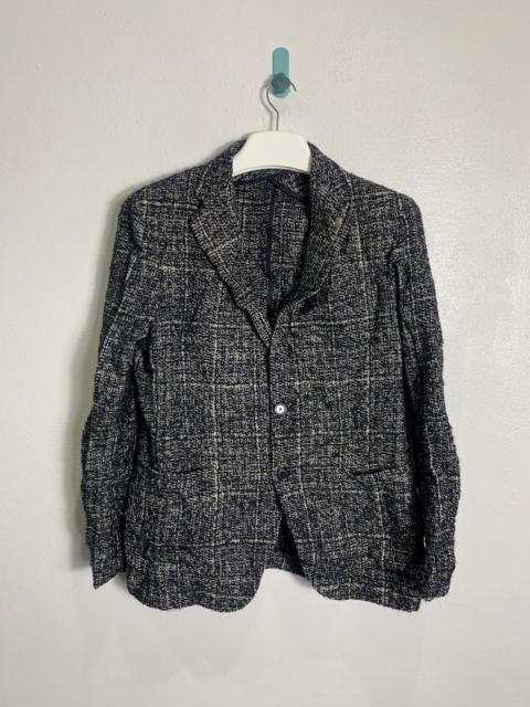 Other Designers Tagliatore Grey Tartan Blazer